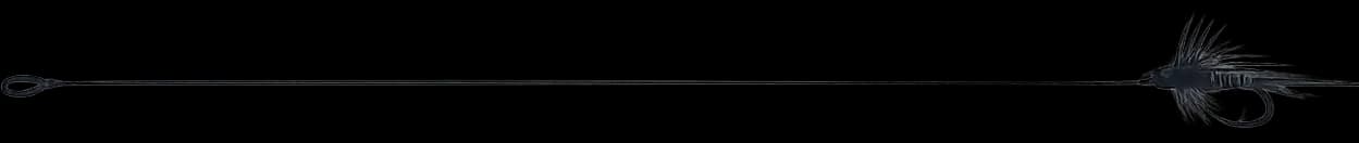Decorative fly line divider